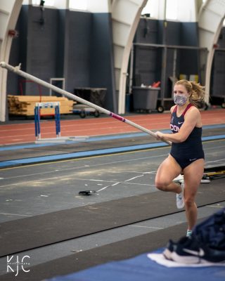 Laurel Bailey at a track meet